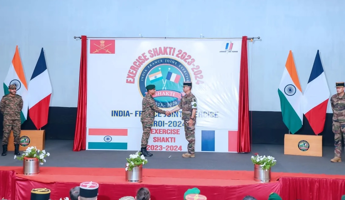  India-France  Joint Military Exercise 'Shakti-2024' Commences in Meghalaya 