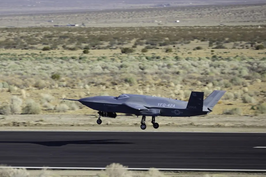 General Atomics Achieves 9 Million Flight Hours Milestone with YFQ-42A Collaborative Combat Aircraft