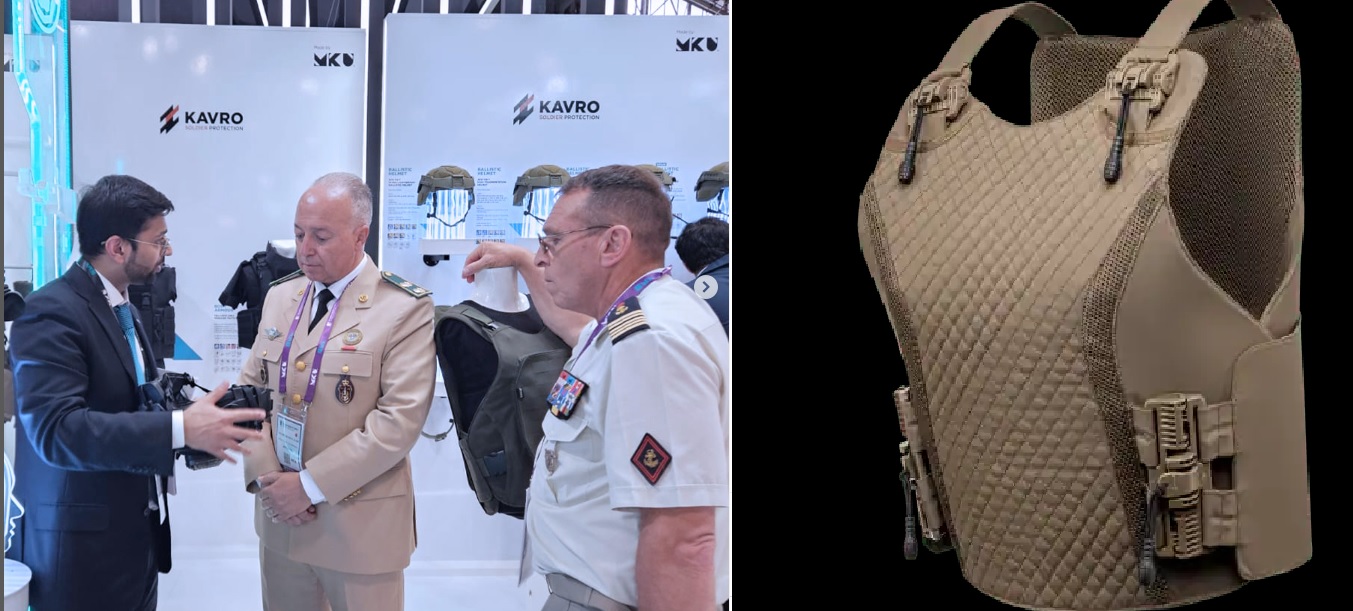 MKU Unveils Female Body Armour at Eurosatory 2024