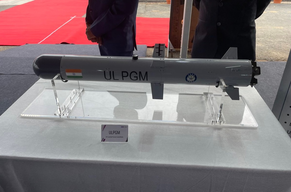 DRDO to Test Adani Defence-Made ULPGM V3 Drone Missile