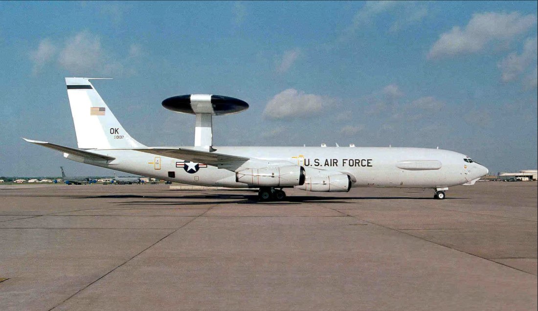 U.S. Air Force Sends Six E-3G AWACS to Europe in Expanded Build-Up Focused on Iran