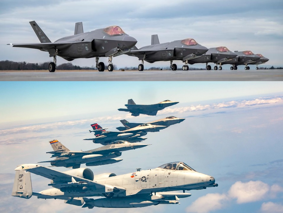 U.S. Air Force Roadmap Shows Slow F-35 Growth and Fighter Fleet Decline Until 2030