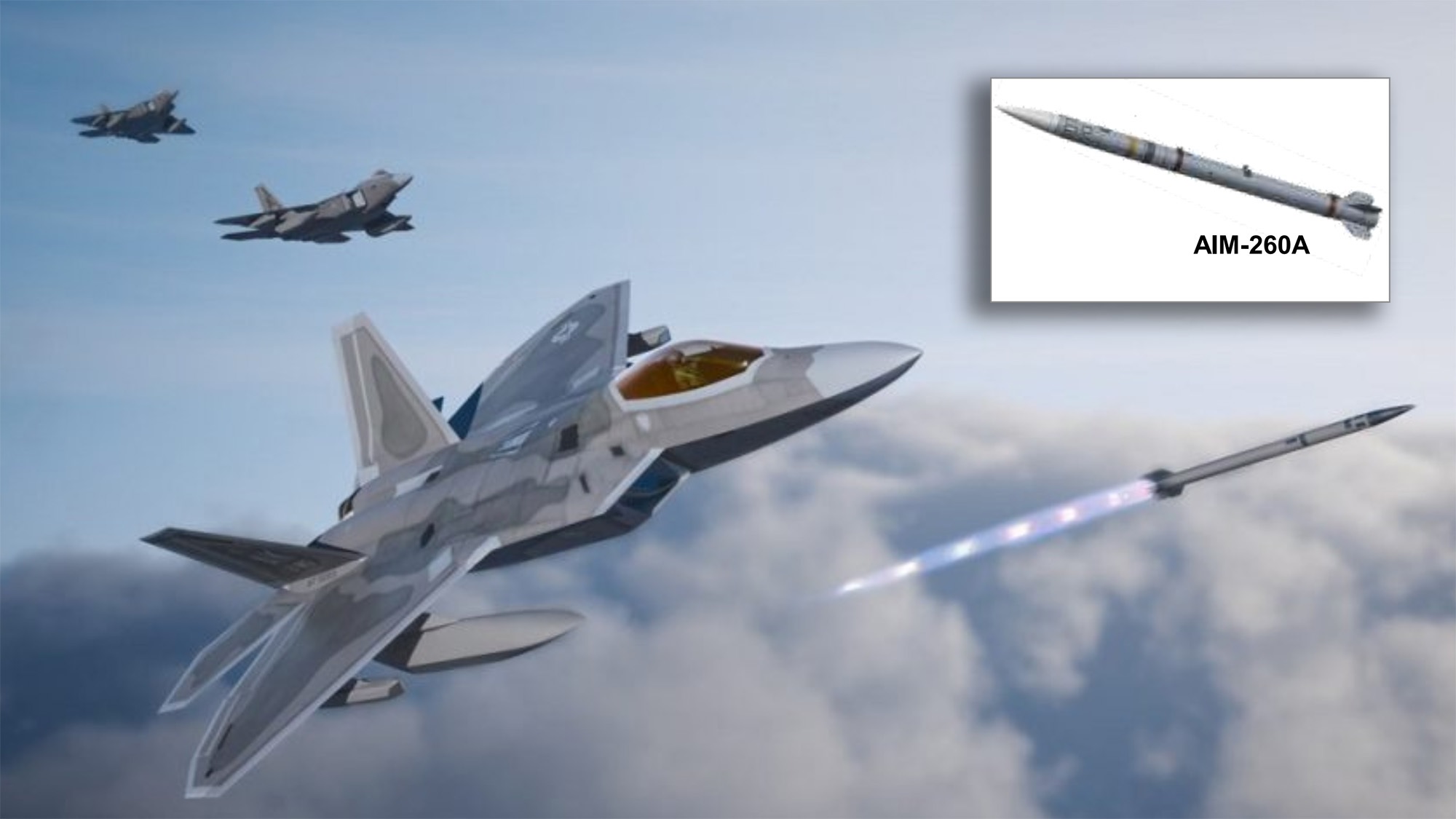 U.S. Navy Unveils First Detailed Rendering of AIM-260A JATM Missile