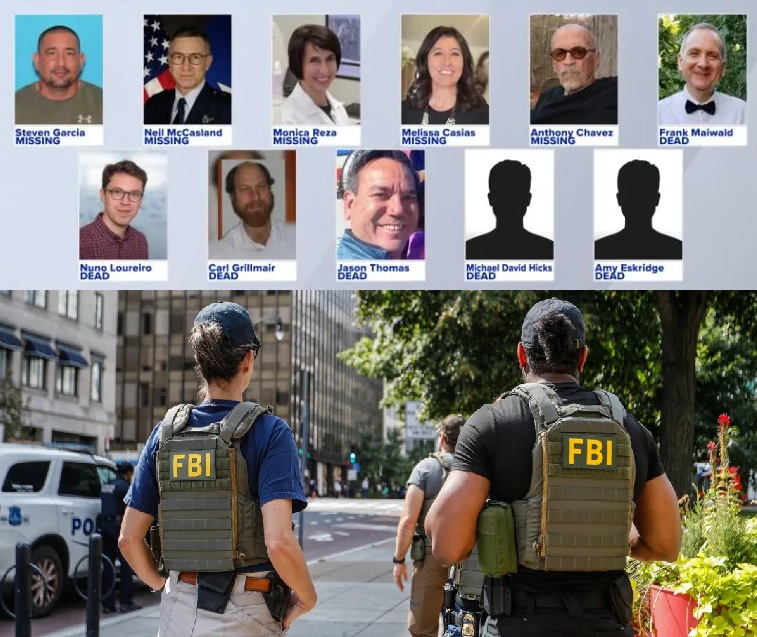 U.S. Authorities Probe Series of Deaths and Disappearances Involving Scientists Linked to NASA, Nuclear Research Programs