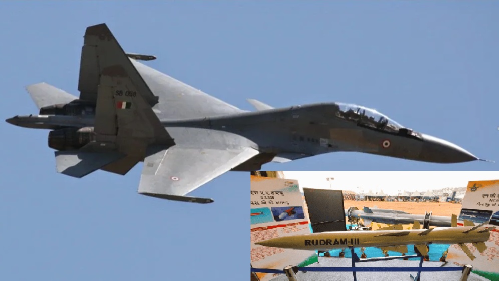 India's Su-30MKI to Get ‘Heavy Strike Mode’ with 4 RudraM-III Hypersonic Missiles for SEAD and Deep Strikes