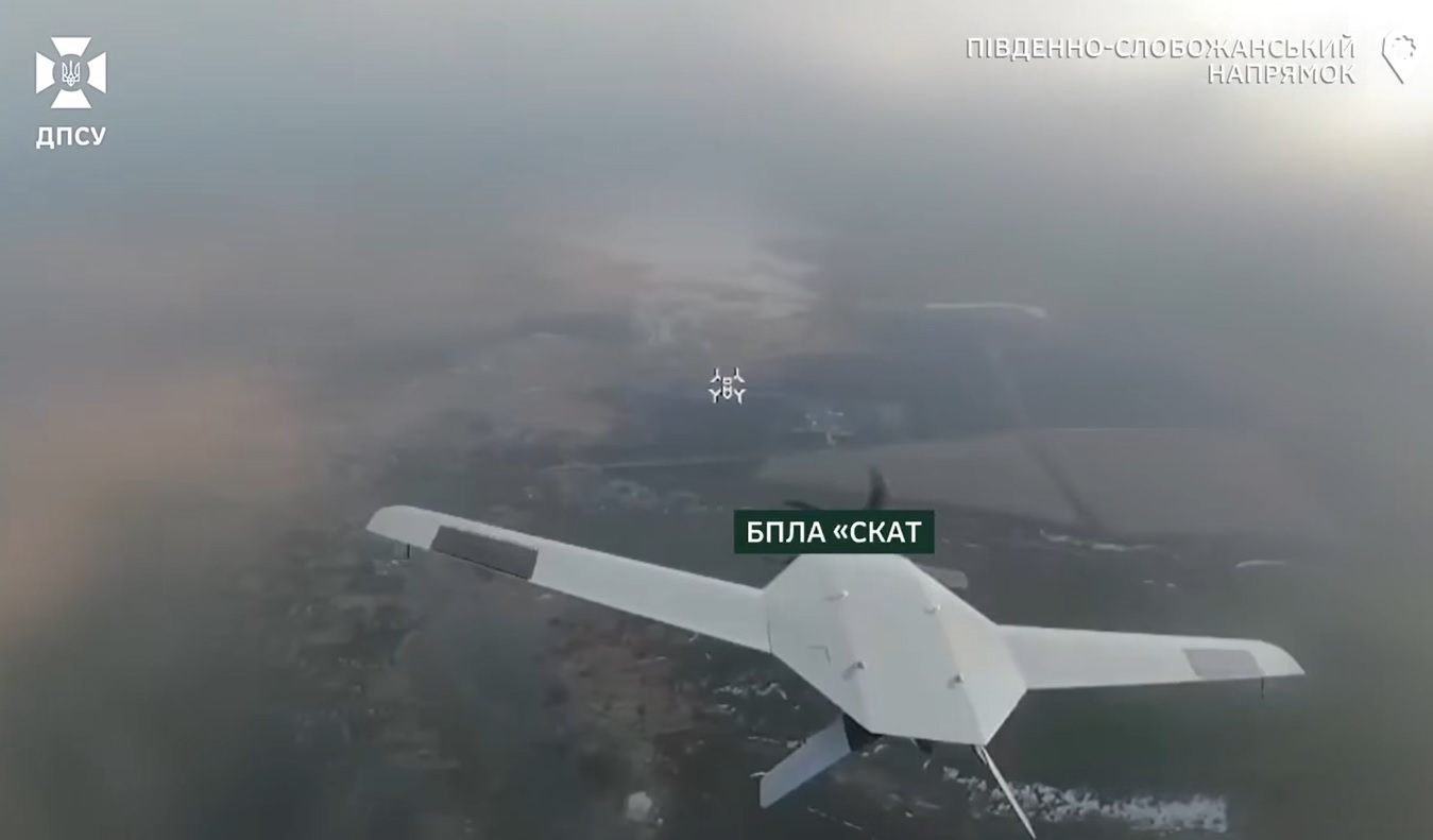 Ukrainian Border Guards Destroy Rare $400,000 Russian Skat-450M Reconnaissance Drone