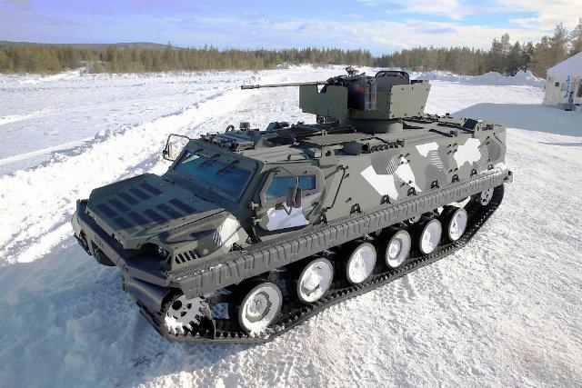 Patria Unveils Trackx: Lightweight Tracked APC to Replace the Legendary M113