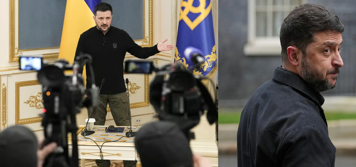 Zelenskyy Says Ukraine Is Ready for Elections if Ceasefire Comes, Calls on U.S. to Talk to Russia