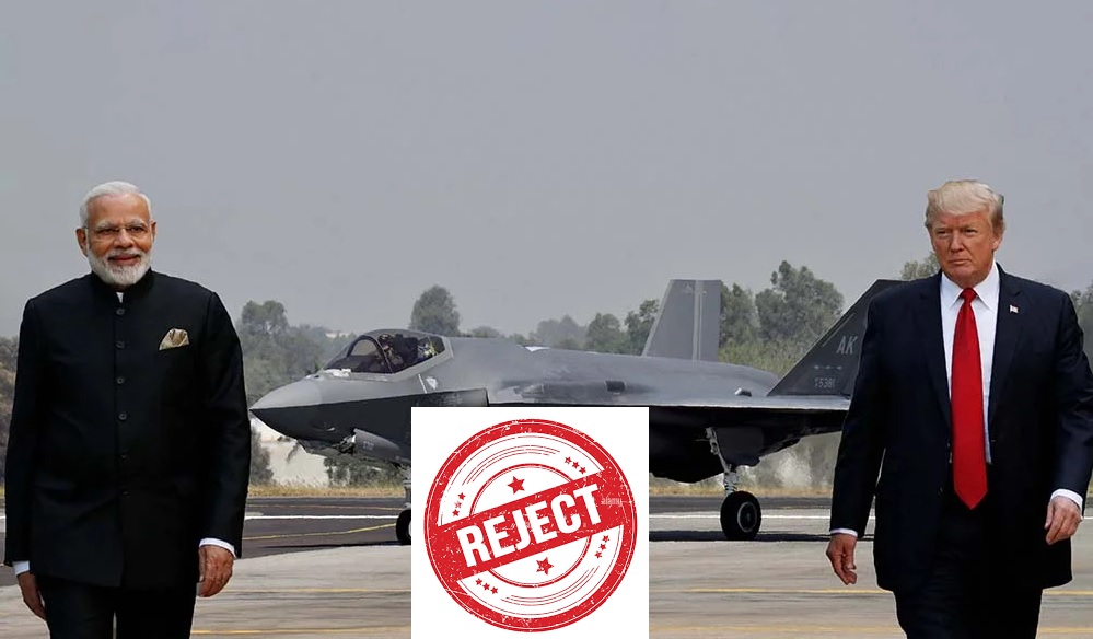 Modi Government Turns Down U.S. F-35 Fighter Jet Offer, Backs Defence Self-Reliance