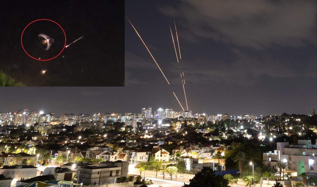 Israeli Arrow 2/3 Interceptor Downs Iranian Missile in Outside Earth's Atmosphere