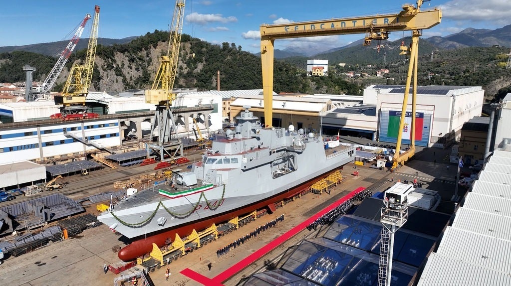 Italian Navy Launches First PPX Offshore Patrol Vessel &lsquo;Ugolino Vivaldi&rsquo; at Fincantieri Shipyard