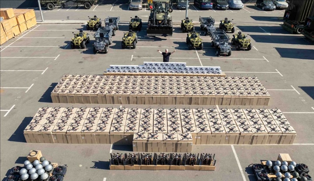 Ukraine Bolsters Incursion into Russia with New Drones, ATVs, and EW Systems