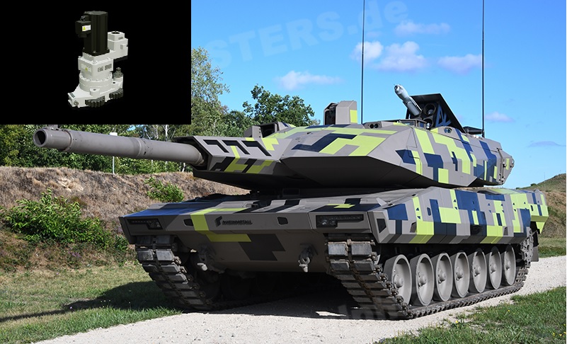 Curtiss-Wright to supply Turret Drive Stabilization System for Rheinmetall KF51 Panther Tank