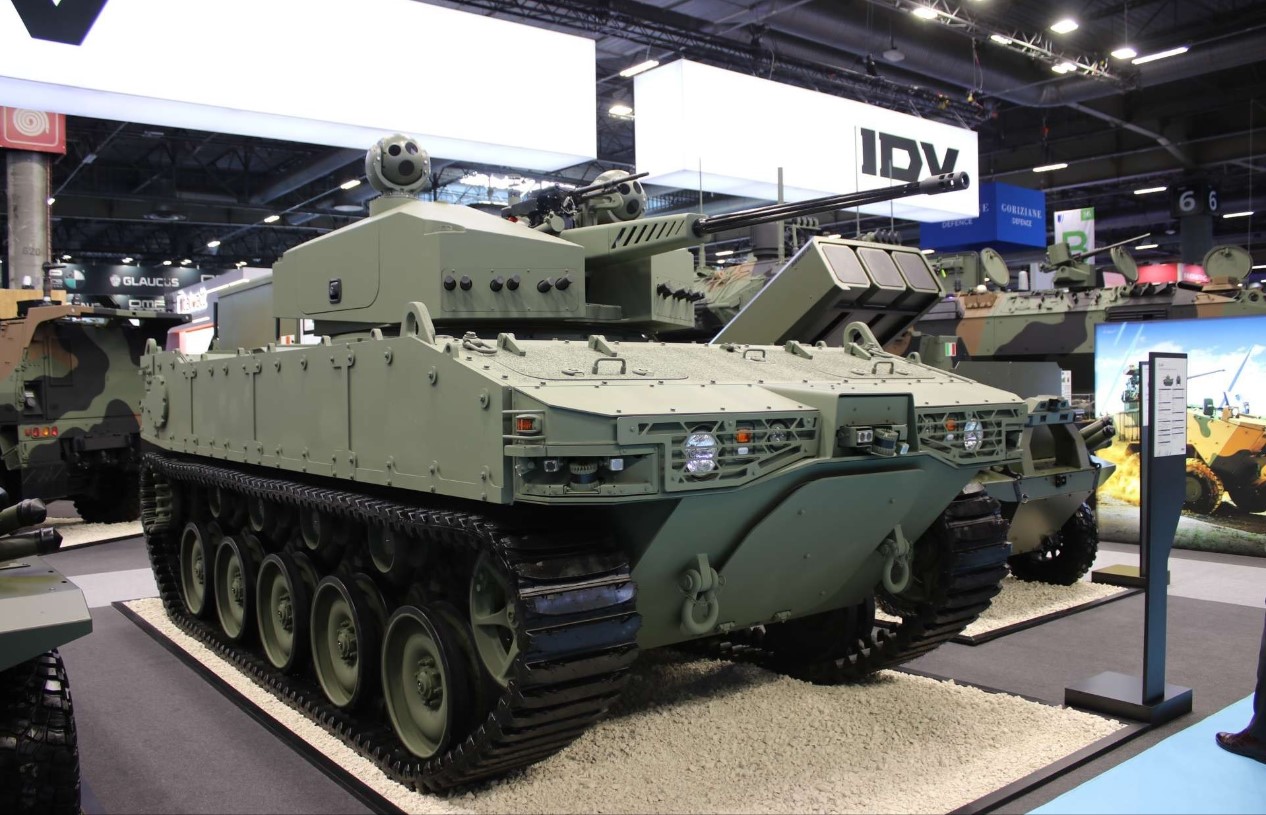 IDV Unveils CL2X Hybrid Uncrewed Light Tank at Eurosatory 2026
