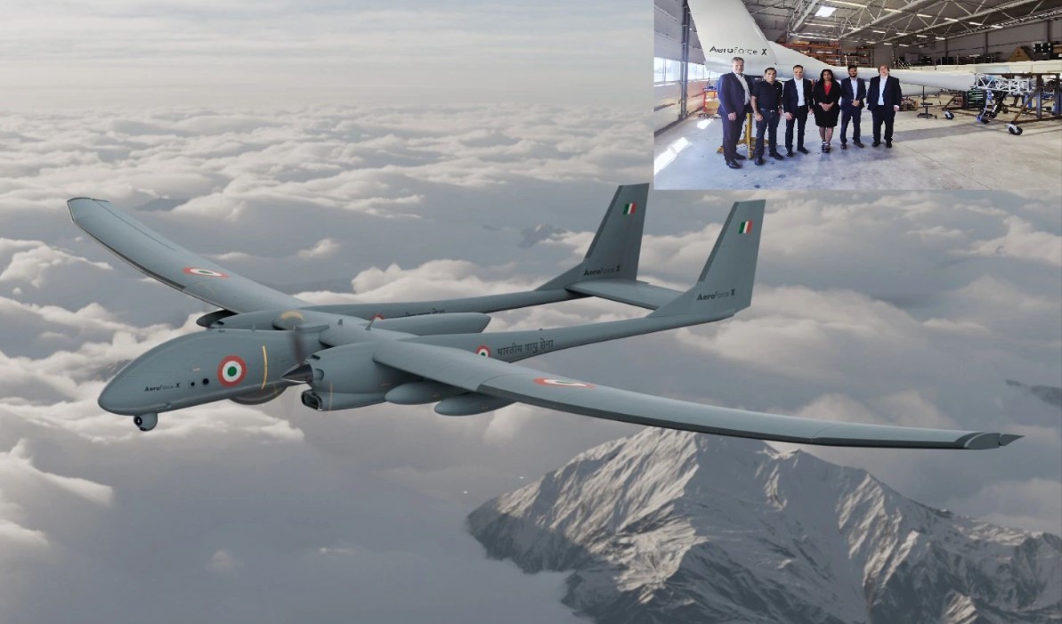 Dynamatic, Aerodata to Develop 5-Tonne AeroForce X MALE/HALE UAV with 40-Hour Endurance for India