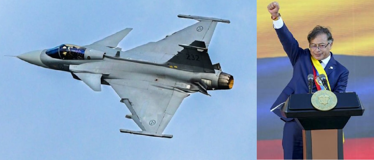 Colombia Sign $3.6B Gripen E/F Fighter Jet Deal With Saab, Rejects U.S 24 F-16 Jet Offer