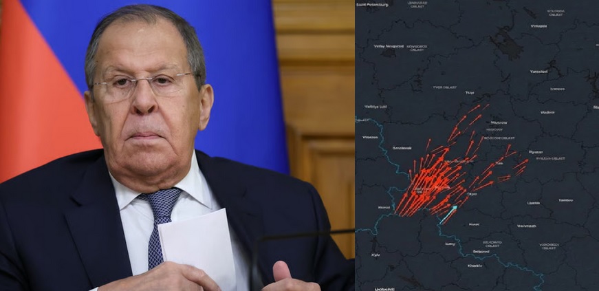 Russia Claims 91 Drones Targeted Putin&rsquo;s Novgorod Residence; Kyiv Denies as Lavrov Warns Retaliation Plans Are Set