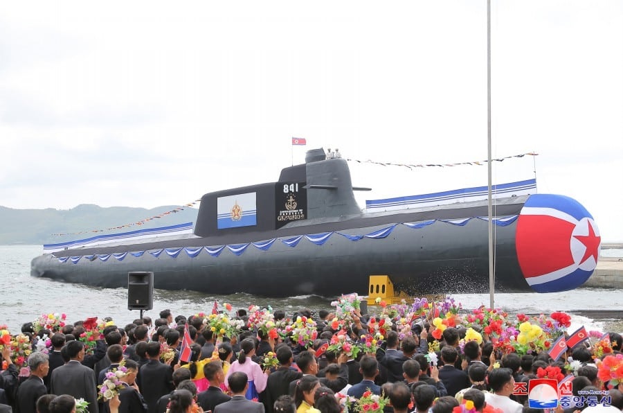 North Korea Unveils Nuclear-Powered Submarine