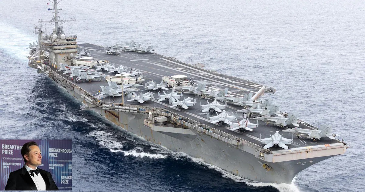 USS Musk: U.S. Navy's Newest Aircraft Carrier to Honor Elon Musk