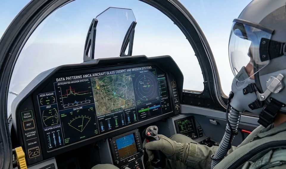 Data Patterns Confirms AMCA Glass Cockpit and Mission Systems Development Based on Tejas Mk2 Technologies