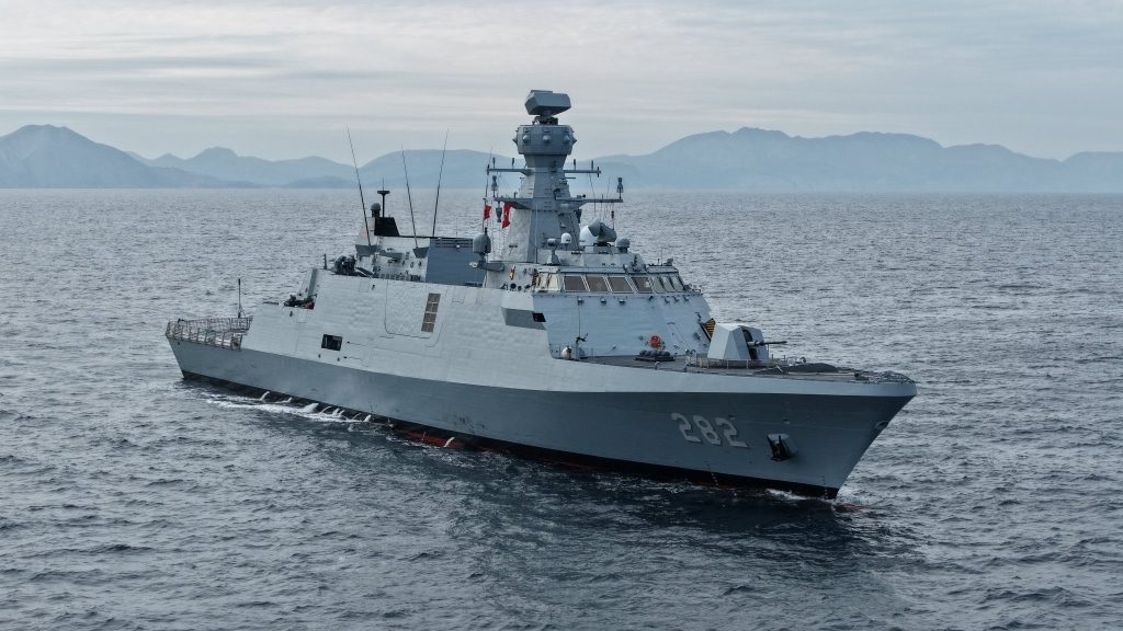 Pakistan Navy Inducts Second Babur-Class Corvette PNS Khaibar in Karachi