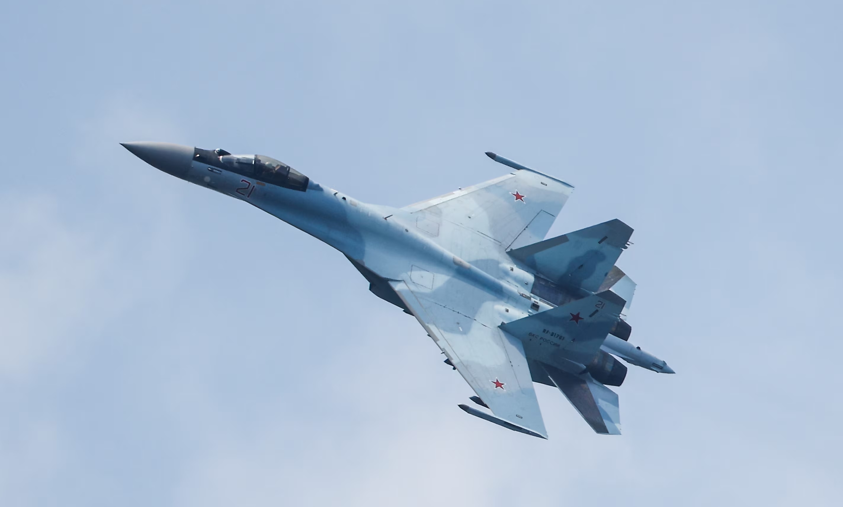 Russian Aerospace Forces Receive New  Su-35S Fighters and Su-34 Bombers