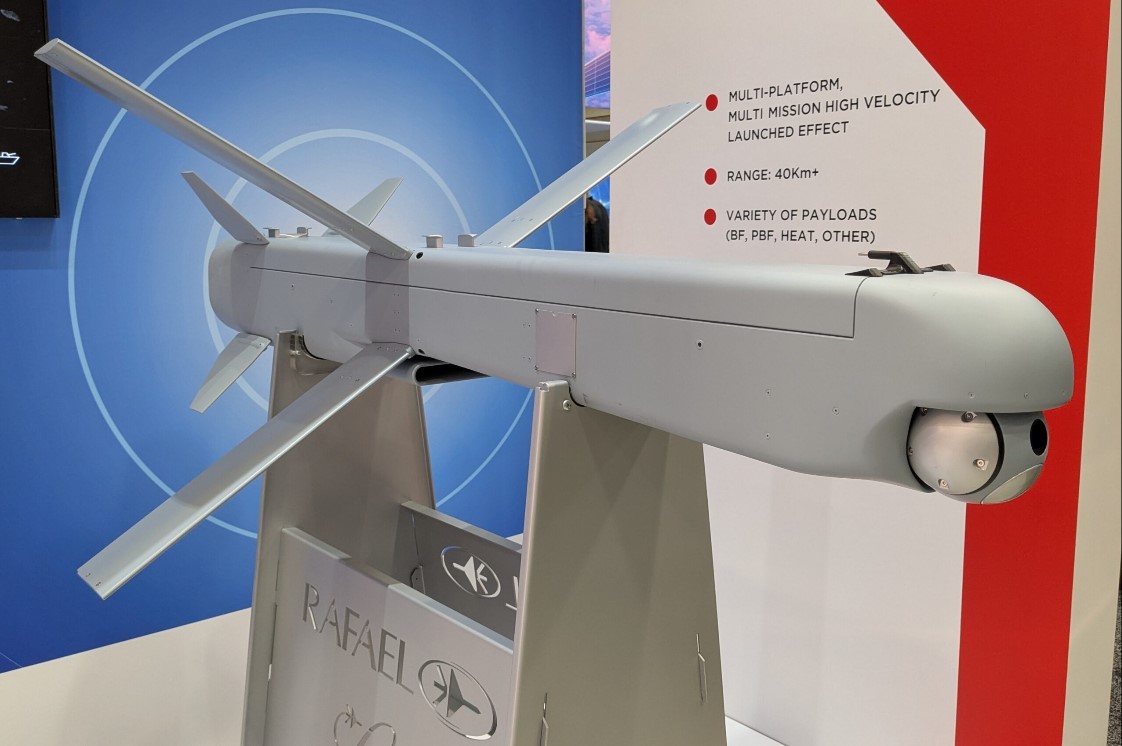 Rafael Unveils the L‑SPIKE 4X Loitering Munition with 40 Km Range