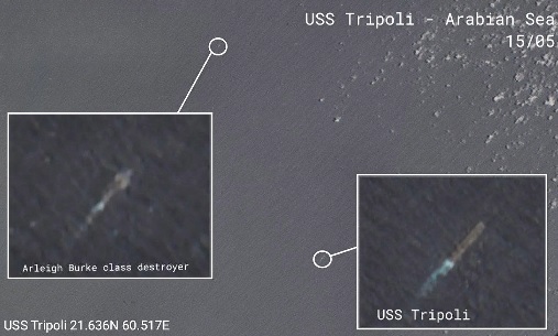 U.S. Navy&rsquo;s USS Tripoli to Remain in Arabian Sea Even if Blockade Is Lifted, U.S. Navy Signals