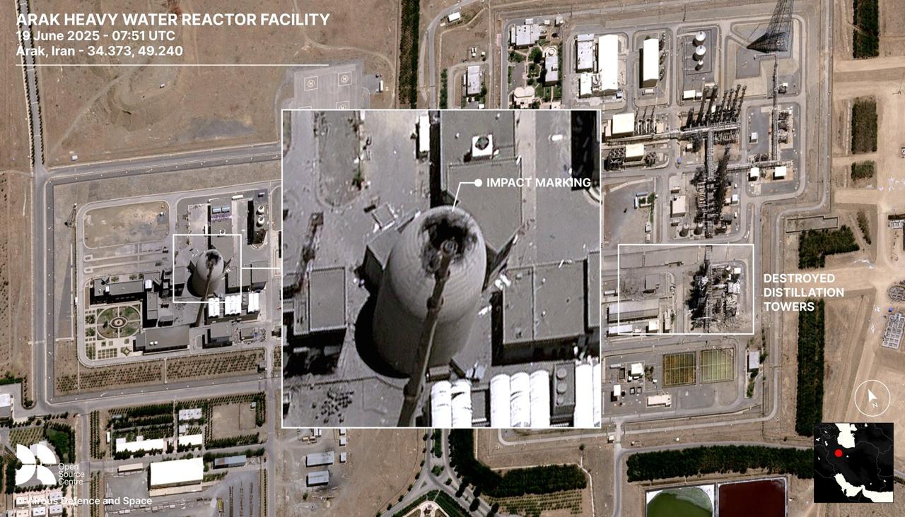 Israel Strikes Inactive Nuclear Reactor in Iran’s Arak