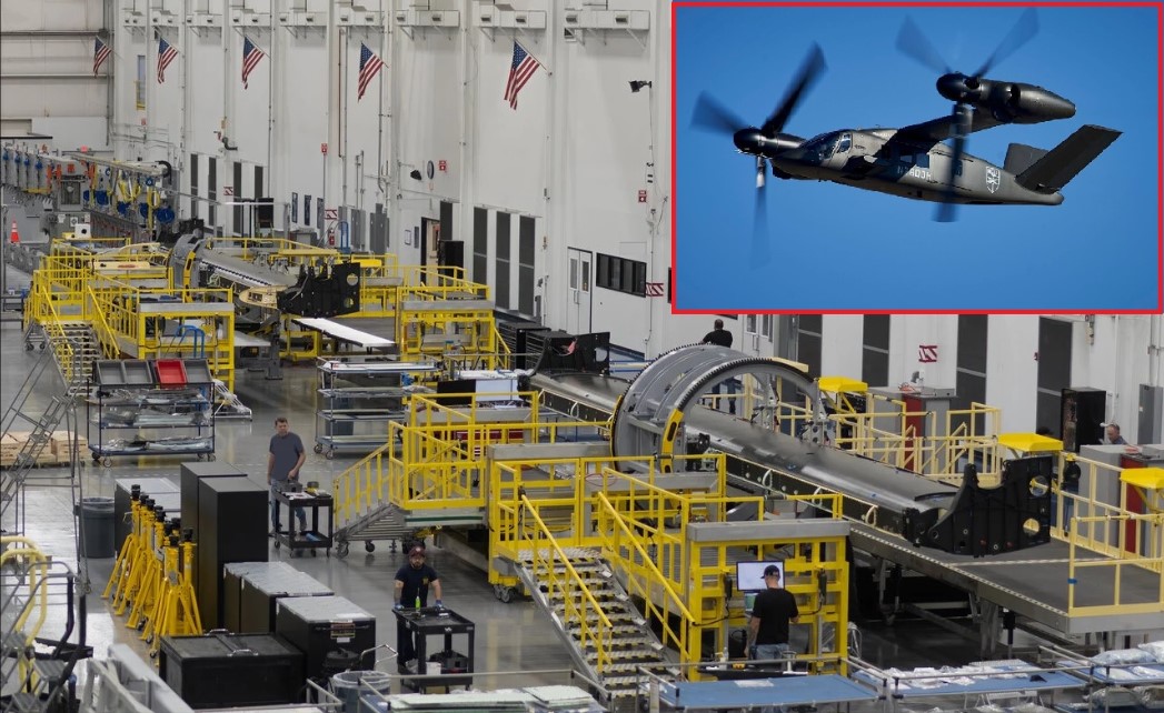 Bell Textron Completes First Two MV-75 Cheyenne Wing Structures, Advances FLRAA Program