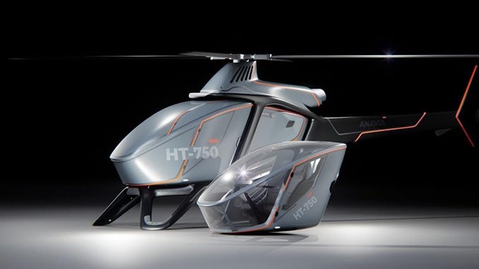 Anavia Unveils HT-750 Heavy-Lift Unmanned Helicopters