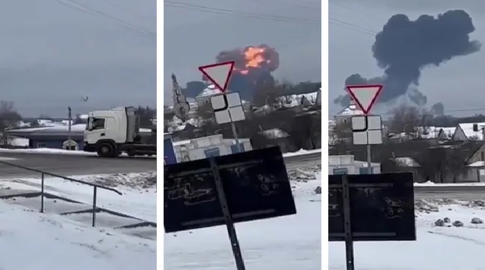 Russia Say Ukraine of Killing 65 of Its Own Ukrainian Prisoners of War by Shooting Down Plane
