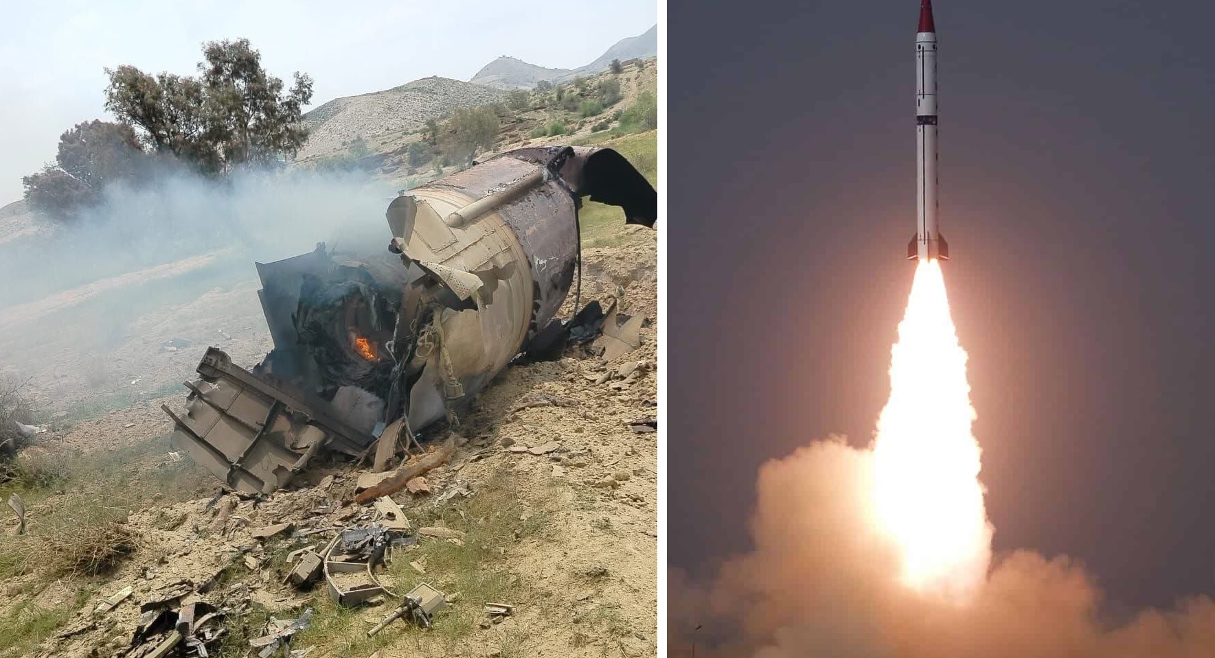 Shaheen-III Missile Fails Mid-Flight, Crashes in Balochistan’s Dera Bugti