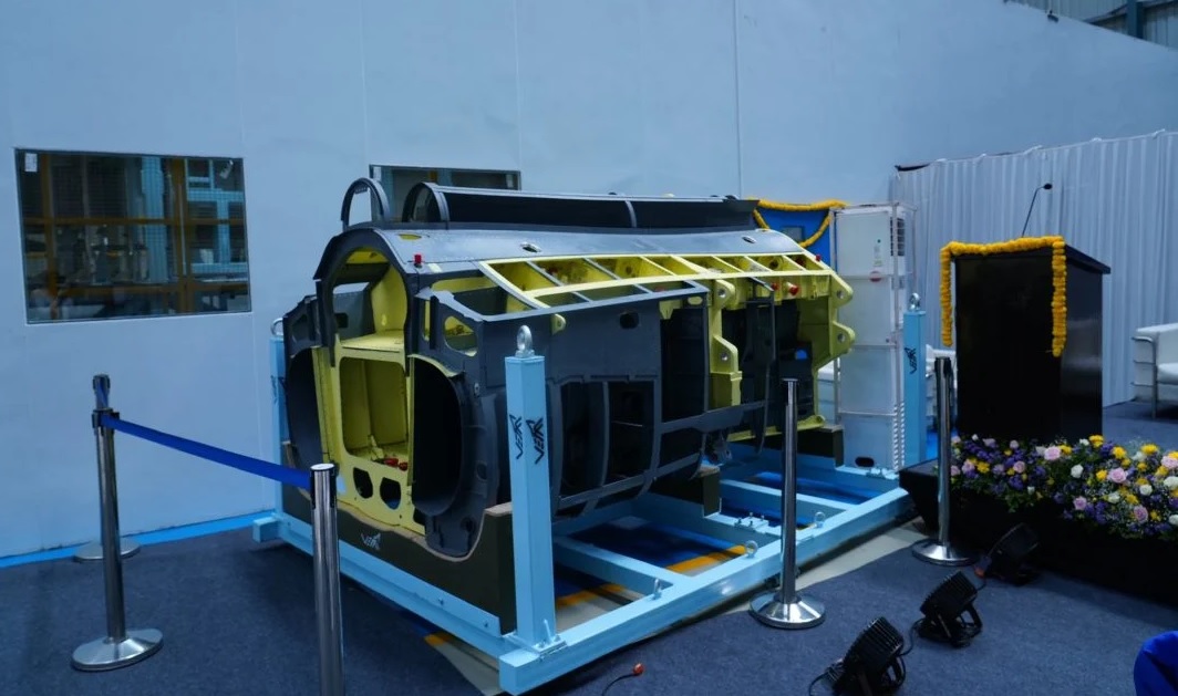 VEM Technologies Delivers First Tejas Mk1A Centre Fuselage to HAL