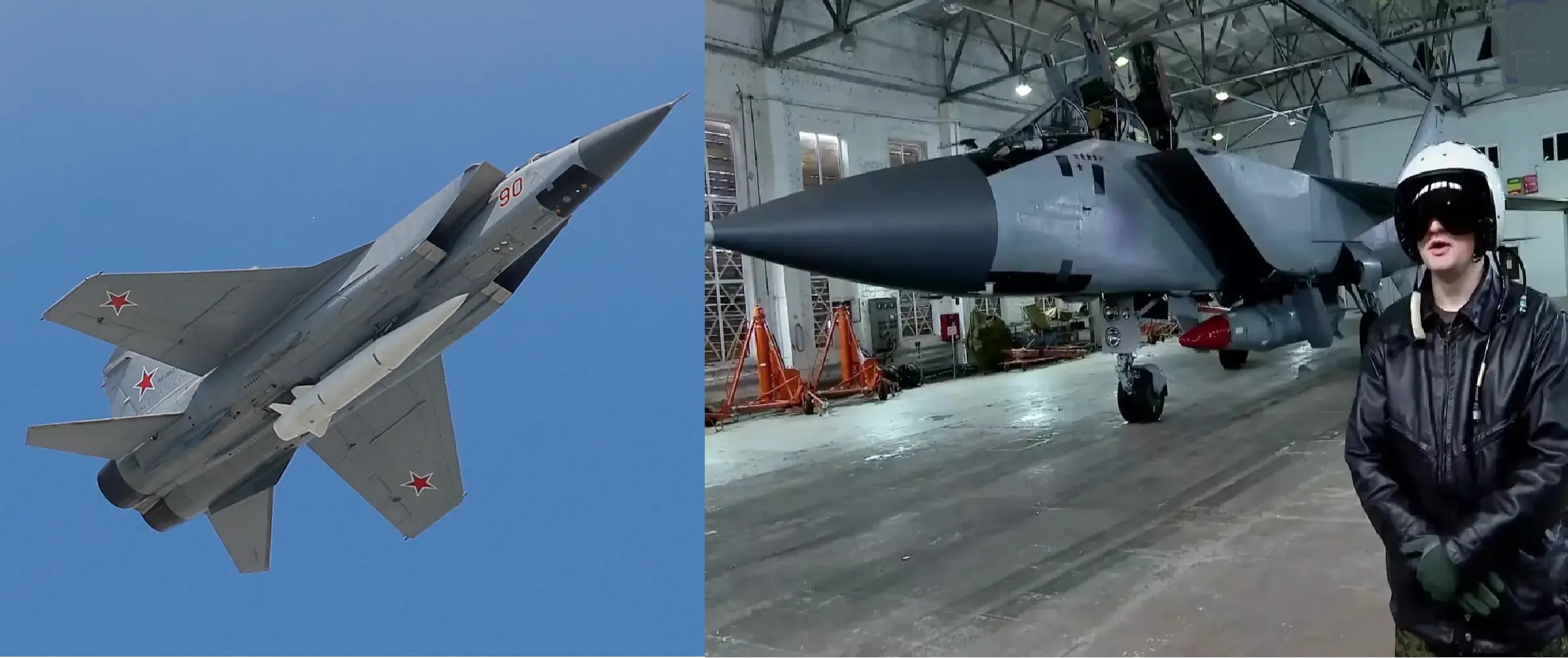 Russia Claim It Foiled Ukrainian–British Plot to Hijack MiG-31 Jet Armed With Kinzhal Hypersonic Missile