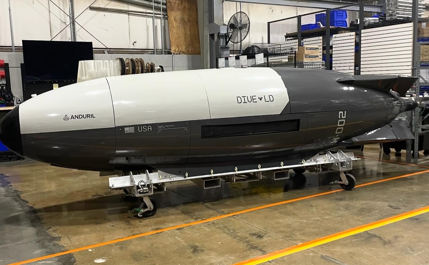 Anduril Delivers Dive-LD Autonomous Underwater Vehicle to U.S. Navy for Next-Gen Undersea Operations