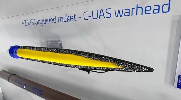 Thales Belgium Supplies 70 mm Anti-Drone Airburst Rockets to Ukraine Against Shahed-type Loitering Munitions