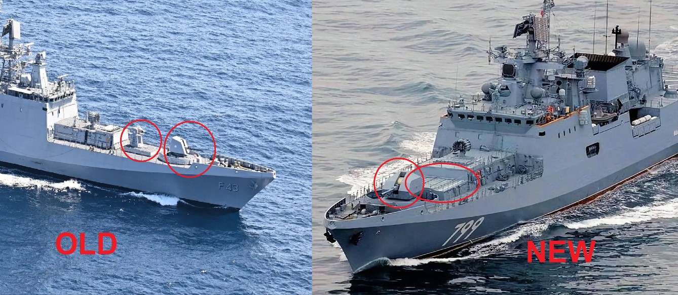 Indian Navy’s New Talwar-Class Frigates Receive New Firepower and Enhanced Capabilities