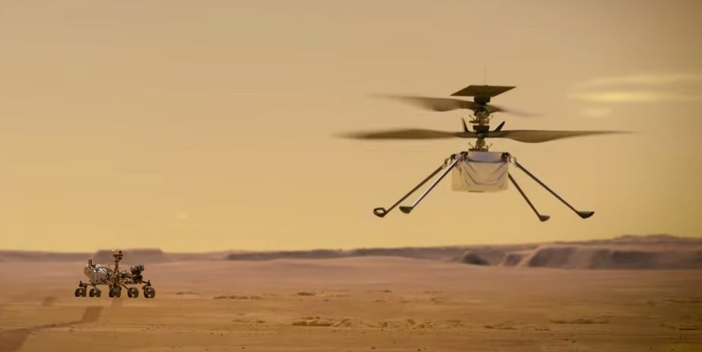 NASA Regains Contact with Mars helicopter After Contact Lost on 18 Jan