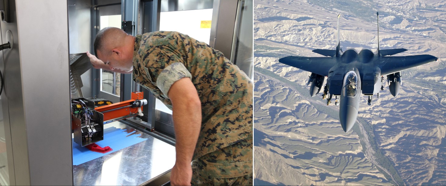 U.S. Air Force, Marine Corps Use 3D Printing to Repair Grounded F-15 in Hours