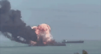 U.S. Strike Destroys IRGC Navy Shahid Soleimani-Class Missile Corvette Near Bandar Lengeh