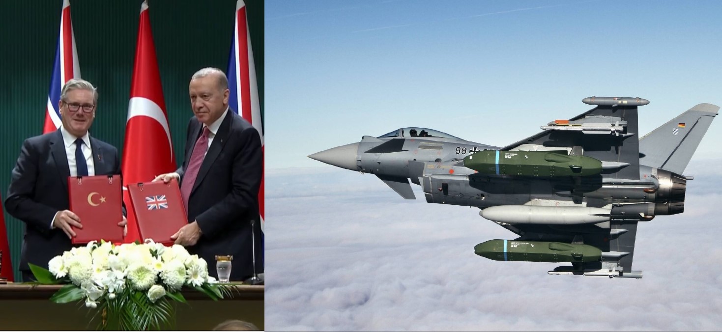 Türkiye Signs £8 Billion Deal with UK for 20 Eurofighter Typhoons, Opens Path for KAAN Engine Partnership