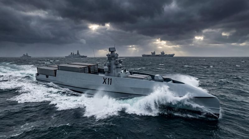 Navantia UK Unveils LASV75 Autonomous Surface Vessel Concept for Future Hybrid Naval Fleets