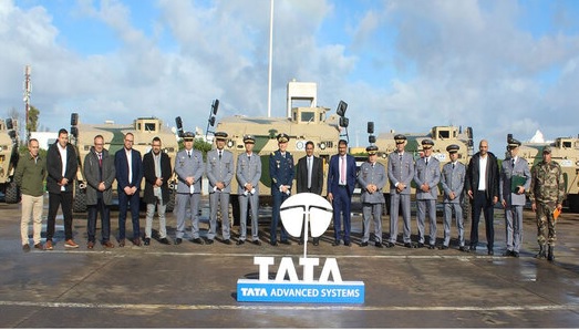 Tata Hands Over First Batch of Indigenous WhAP 8x8 Vehicles to Royal Moroccan Army