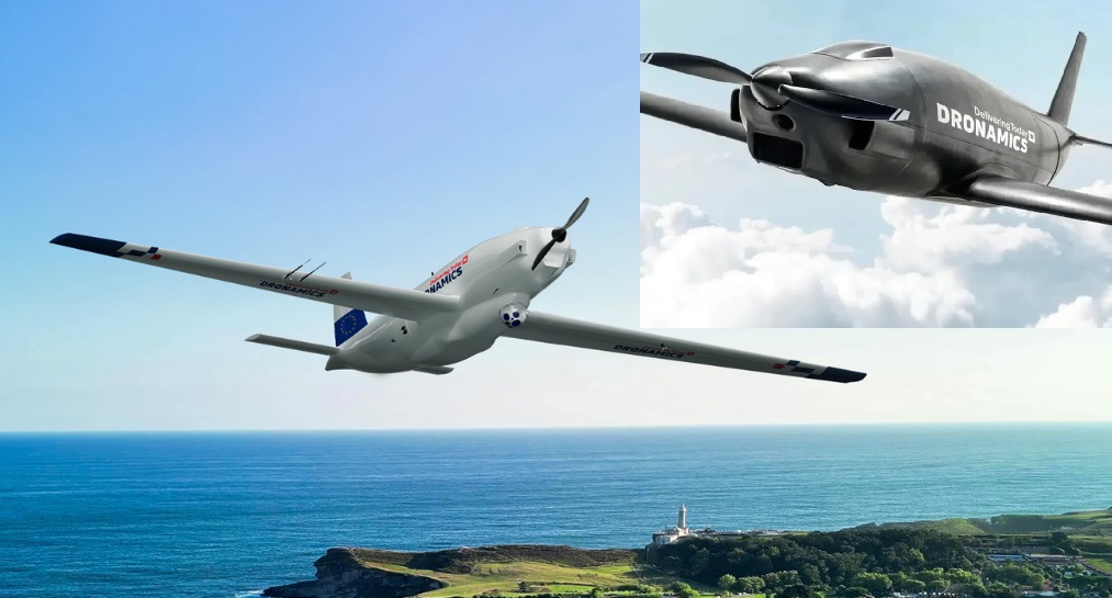Hensoldt, Dronamics Launch &lsquo;100% Made in Europe&rsquo; Long-Endurance AEW and ISTAR Drone System