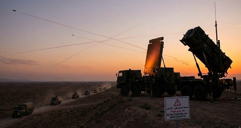Iran Prepares Its Skies for War, Activates Firing Zones and Missile Defense Corridors