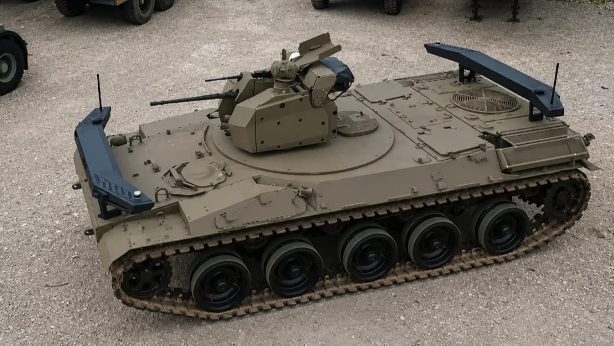 France Unveils REFURBOT Unmanned Combat Vehicle Built from Retired AMX-30 Tanks