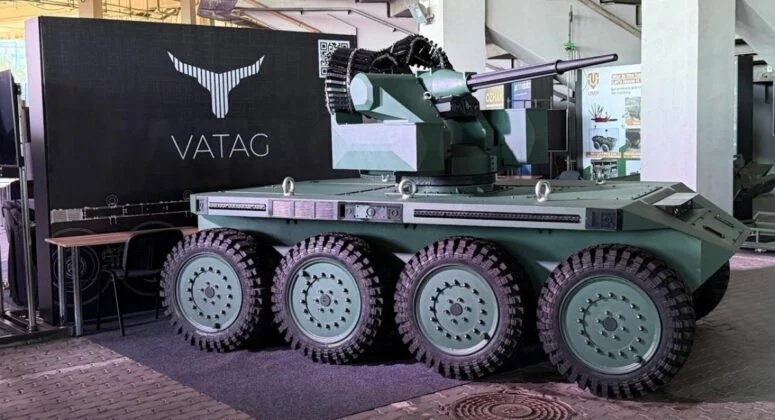 Ukraine Unveils " VATAG " A  Heavy Uncrewed Ground Vehicle