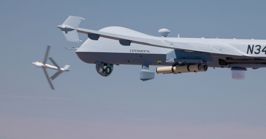 MQ-9A First to Launch Switchblade 600 Loitering Munition From Air, No Other Drone in Its Class Matches This Capability