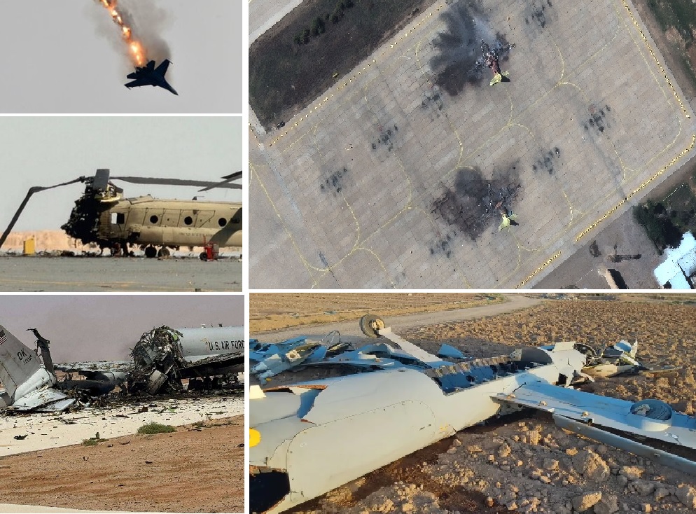 US Air Force Aircraft Losses and Incidents Reported During Operation Epic Fury Against Iran Till April 3, 2026